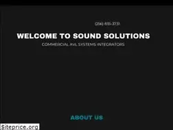 Sites similar to soundsolutions.us