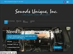 Sites similar to soundsuniqueinc.com