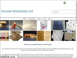Sites similar to soundswholesale.com