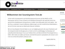 Sites similar to soundsystem-test.de