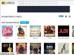 Sites similar to soundtracklyrics.net