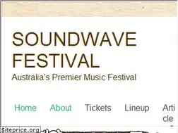 Sites similar to soundwavefestival.com