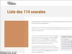 Sites similar to sourates.fr