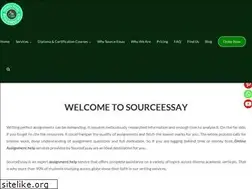 Sites similar to sourceessay.com