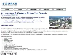 Sites similar to sourcefinancialstaffing.com