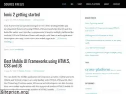 Sites similar to sourcefreeze.com