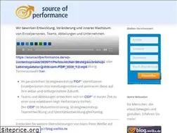 Sites similar to sourceofperformance.de