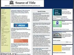 Sites similar to sourceoftitle.com