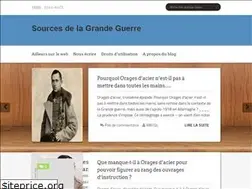 Sites similar to sourcesdelagrandeguerre.fr