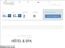 Sites similar to sourcesdesalpes.ch