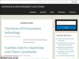Sites similar to sourcing-and-procurement.com