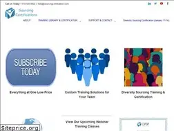 Sites similar to sourcingcertification.com