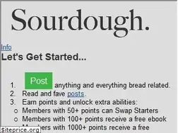 Sites similar to sourdough.com