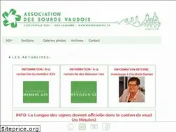 Sites similar to sourdsvaudois.ch