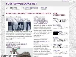 Sites similar to sous-surveillance.net