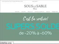 Sites similar to souslesable.com