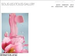 Sites similar to souslesetoilesgallery.net
