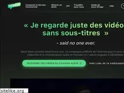 Sites similar to soustitreur.ca