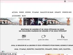 Sites similar to sousvetementsjulia.fr