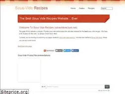 Sites similar to sousviderecipes.net