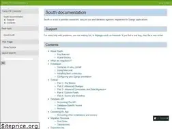 Sites similar to south.readthedocs.io