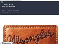 Sites similar to south40westernwear.com