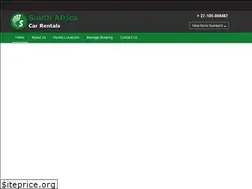 Sites similar to southafricacarrentals.net