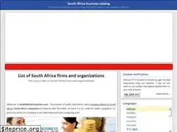 Sites similar to southafricaenterprises.com