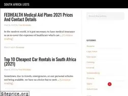 Sites similar to southafricalists.com