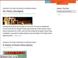 Sites similar to southafricanfamilyhistory.com