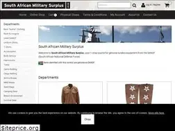 Sites similar to southafricanmilitarysurplus.co.za
