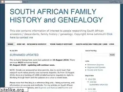 Sites similar to southafricanresearcher.blogspot.com