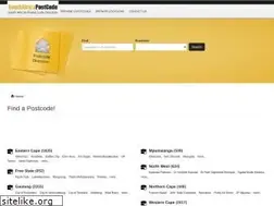 Sites similar to southafricapostcode.com