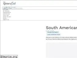Sites similar to southamericanfood.about.com