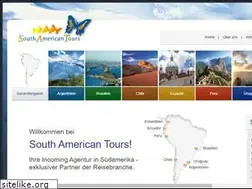 Sites similar to southamericantours.com