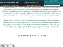 Sites similar to southamericaodyssey.com