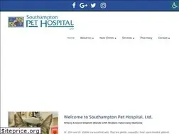 Sites similar to southamptonpethospital.com