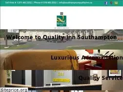 Sites similar to southamptonqualityinn.ca