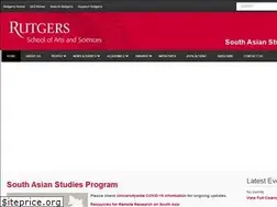 Sites similar to southasia.rutgers.edu