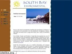 Sites similar to southbayenv.com