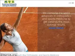 Sites similar to southbayorthopedic.com