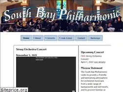 Sites similar to southbayphilharmonic.org