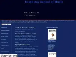Sites similar to southbayschoolofmusic.com