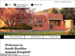 Sites similar to southboulderanimalhospital.com