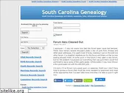 Sites similar to southcarolinagenealogy.org
