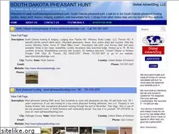 Sites similar to southdakotapheasanthunt.com