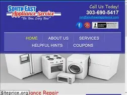 Sites similar to southeastappliance.com