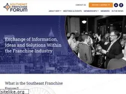 Sites similar to southeastfranchiseforum.com