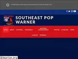 Sites similar to southeastpopwarner.com