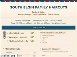 Sites similar to southelginfamilyhaircuts.com
